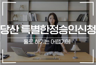 당산 특별한정승인신청 홀로 하기는 어렵기에